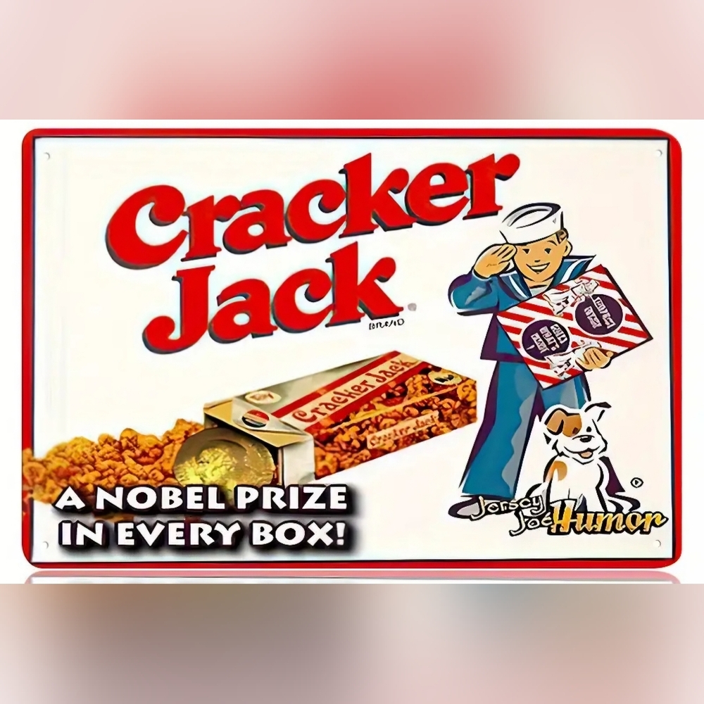 Cracker Jack Boy Aluminum Decorative Sign